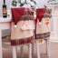 Santa Claus design Christmas chair cover for festive dining
