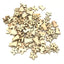 1000-piece carved plywood Christmas wood chips with woodland animal patterns