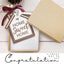 Three-dimensional wooden house pendant ornament for Christmas tree display
