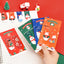 Christmas magnetic bookmark with biscuit man figures design