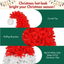 6FT artificial Christmas tree with LED lights for Christmas home decor