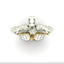 Angel and Jesus pendant with divine protection symbolism in alloy