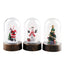 Plastic snowman cartoon night lamp for Christmas desktop display