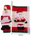 Festive Christmas refrigerator glove set for holiday kitchen decor