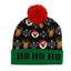 Festive Christmas hat with warm LED glow