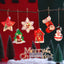 Creative Christmas LED light decoration with holiday theme for festive atmosphere