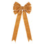 Christmas Tree Bowknot Garland Pendant displayed on a decorated tree in festive setting