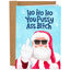 Hand-drawn humor Christmas card design