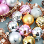 34-Piece Christmas Ball Ornament Set - Christian Home Decor