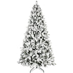 Christmas tree in festive home environment with gift boxes nearby