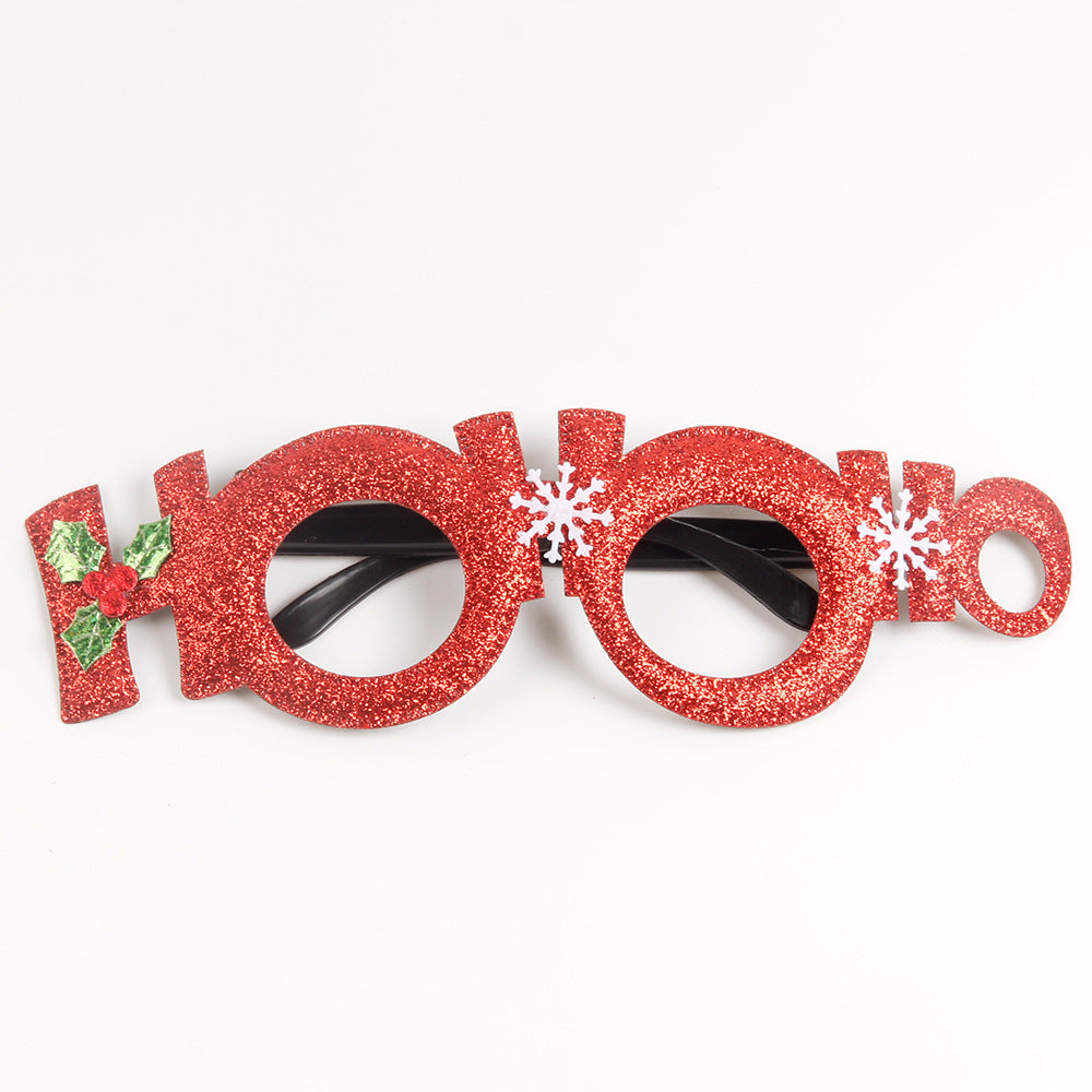 Holiday dress-up glasses for Christmas fun