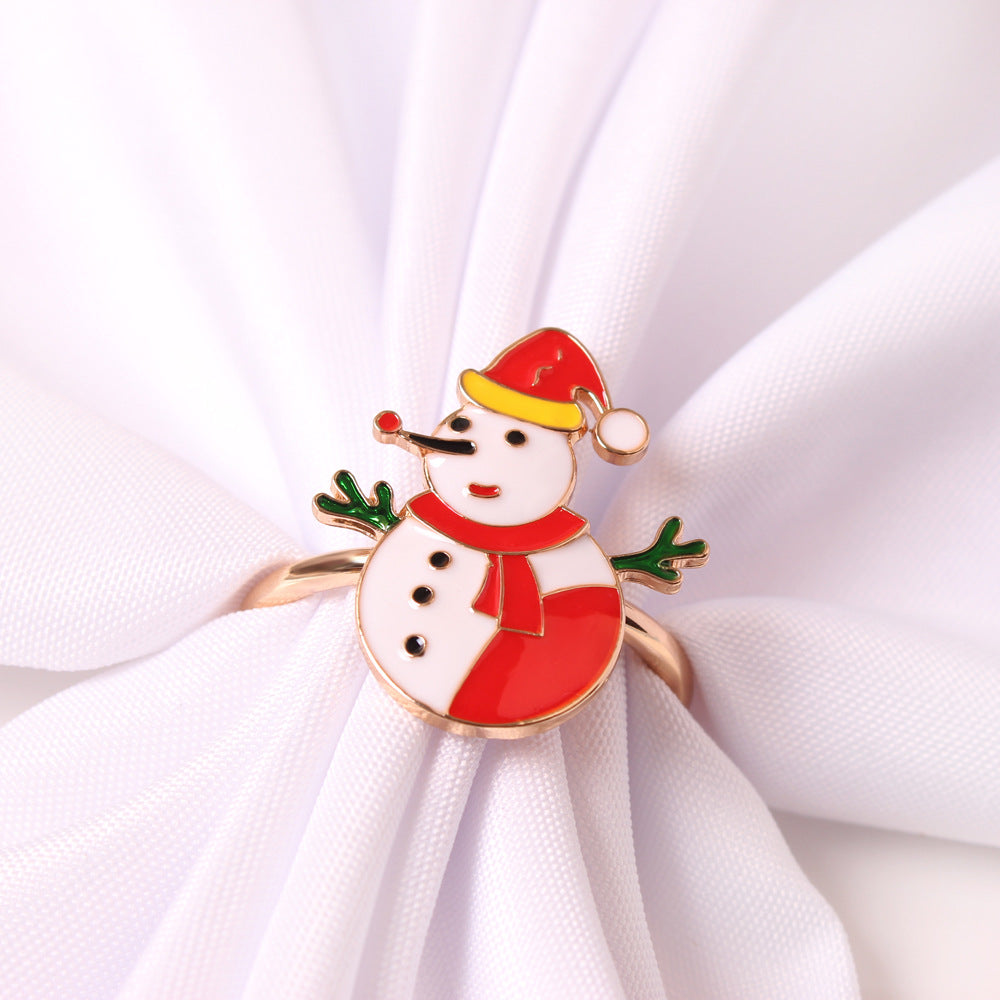 Snowflake Christmas Napkin Ring - Christian Jewelry - Christian Jewelry