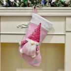 Fabric Christmas star ornament with sequins, featuring faith symbolism