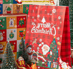Christmas peek-a-boo resin figurine packaged in blind box