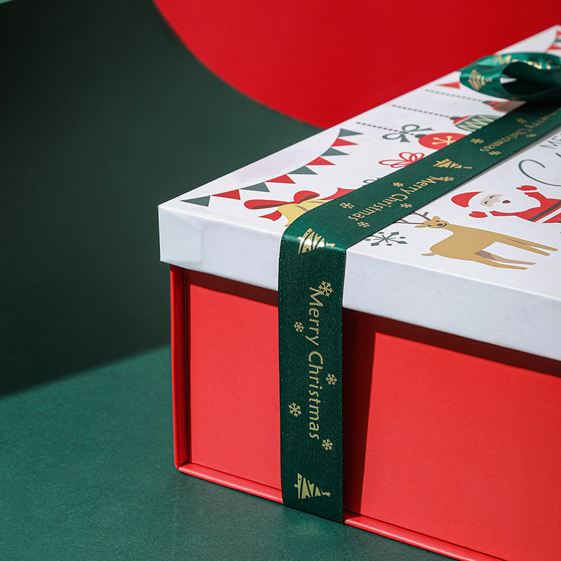 Christmas gift box featuring Santa Claus design for meaningful holiday gifting