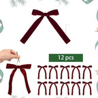 Velvet pendant Christmas decoration for Christian home decor