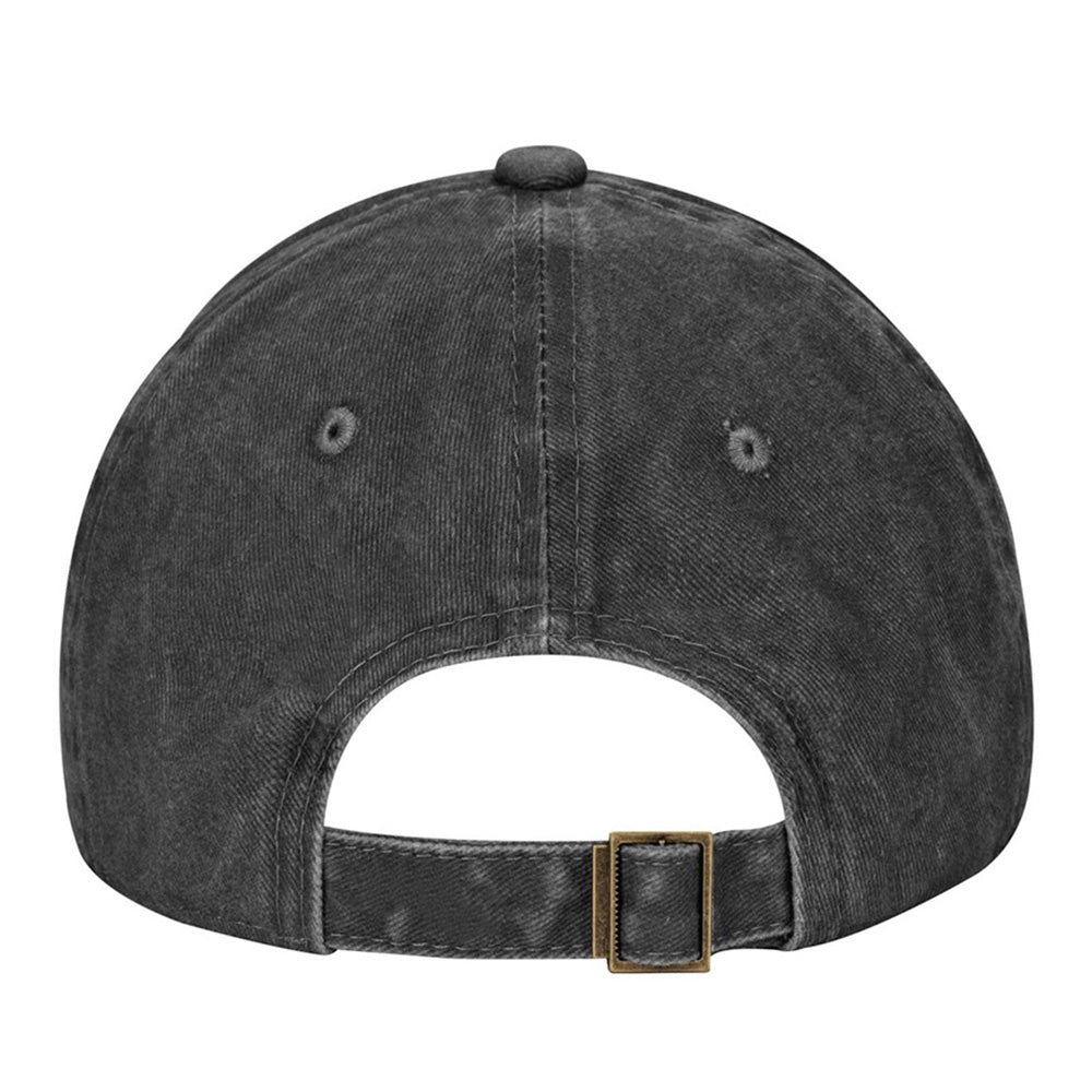 Adjustable embroidered baseball cap featuring a Christian cross and American flag design Main image