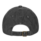 Adjustable embroidered baseball cap featuring a Christian cross and American flag design