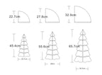 Christmas Tree Quilt Ruler - Quilting Template for Christmas Patterns - Christian Home Decor