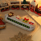 Holiday-themed number plate for car with multiple styles