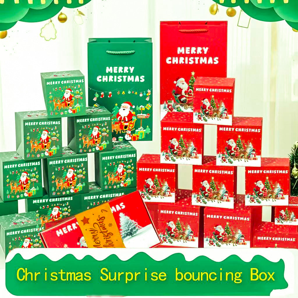Creative Paper Christmas Pop-Up Box Craft Set