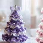 Crochet Christmas Tree Ornament DIY Craft Kit - Christian Home Decor