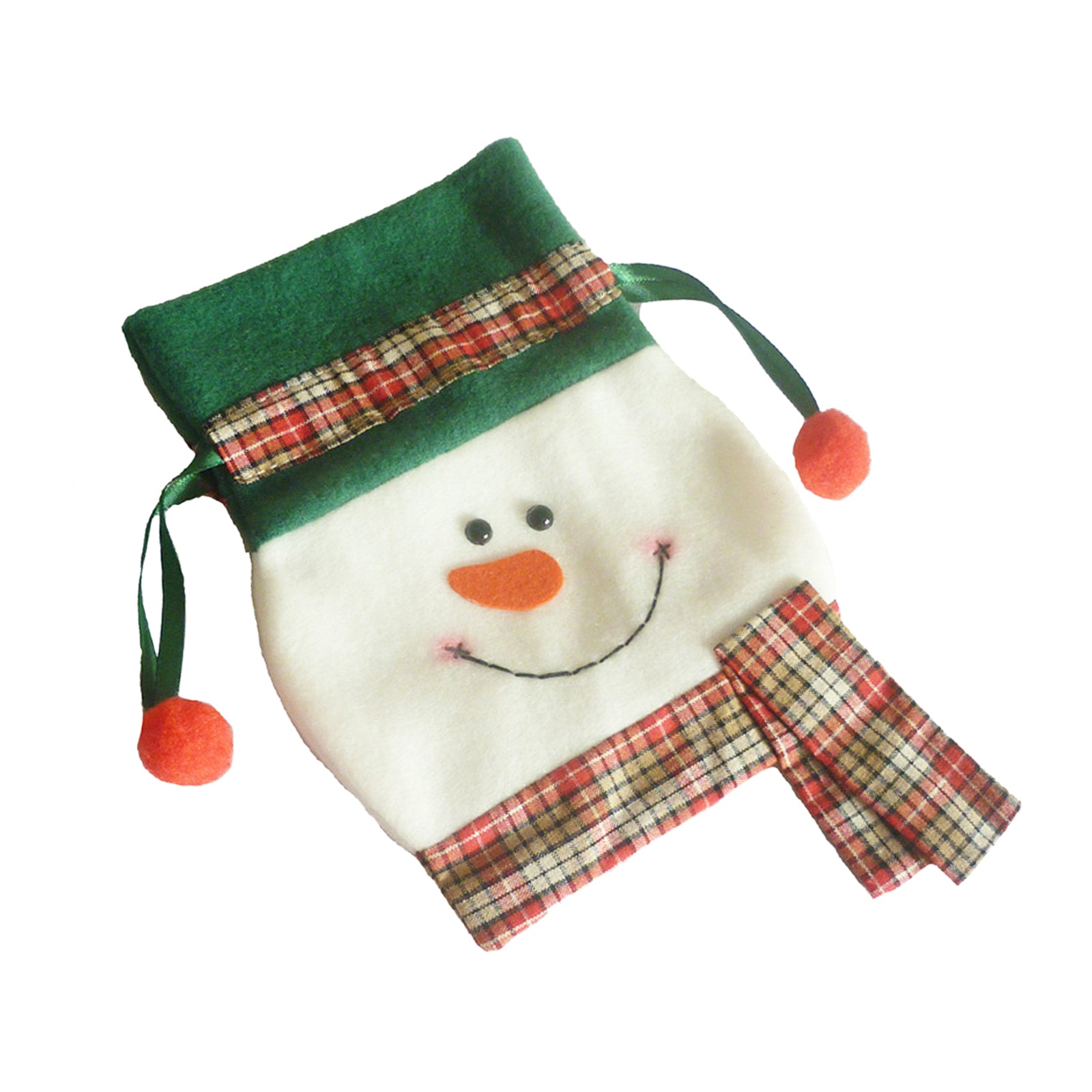 Cozy winter-themed cloth bag for Christmas gift giving