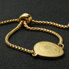 Catholic faith bracelet with spiritual protection symbolism