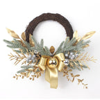Golden Wire Christmas Garland - Christian Home Decor - Christian Home Decor
