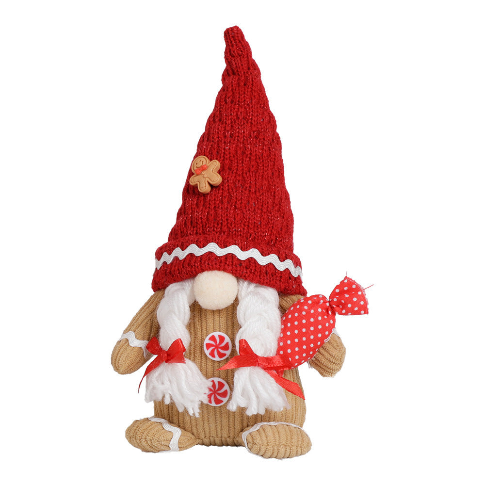 Faceless Elderly Christmas Ornaments Secondary image