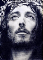 Diamond painting cross mosaic finished on canvas