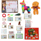 Colorful Christmas Elf Suit countdown calendar with vibrant holiday colors