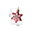 Painted Arcturus-style Christmas ball ornament for holiday decorating