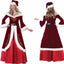 Christmas princess dress in festive holiday colors for girls