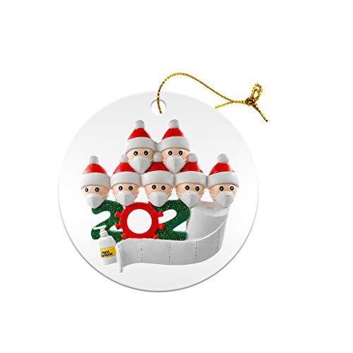 Christmas tree decoration pendant featuring devotion symbolism