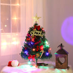 Festive Christmas tree decoration showcasing holiday greenery