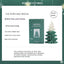 Christmas aromatherapy candle with warm soy wax glow on decorative gypsum vessel