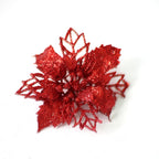 Gold-dusted festive Christmas bloom for seasonal home decor