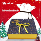Holiday countdown calendar with advent preparation theme