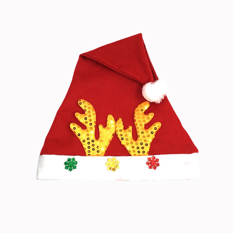 Festive deer Christmas hat for holiday dress-up celebrations