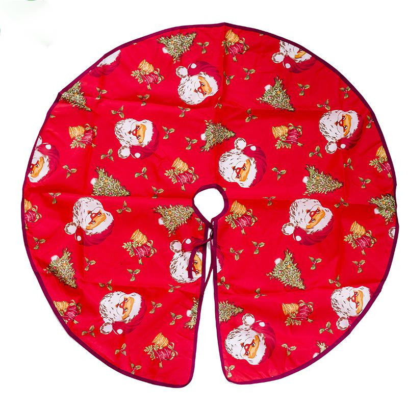 Christmas Nativity Tree Skirt - Christian Holiday Decor - Christian Home Decor