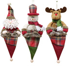 Seasonal Snowman Elk pendant decoration for Christmas home decor