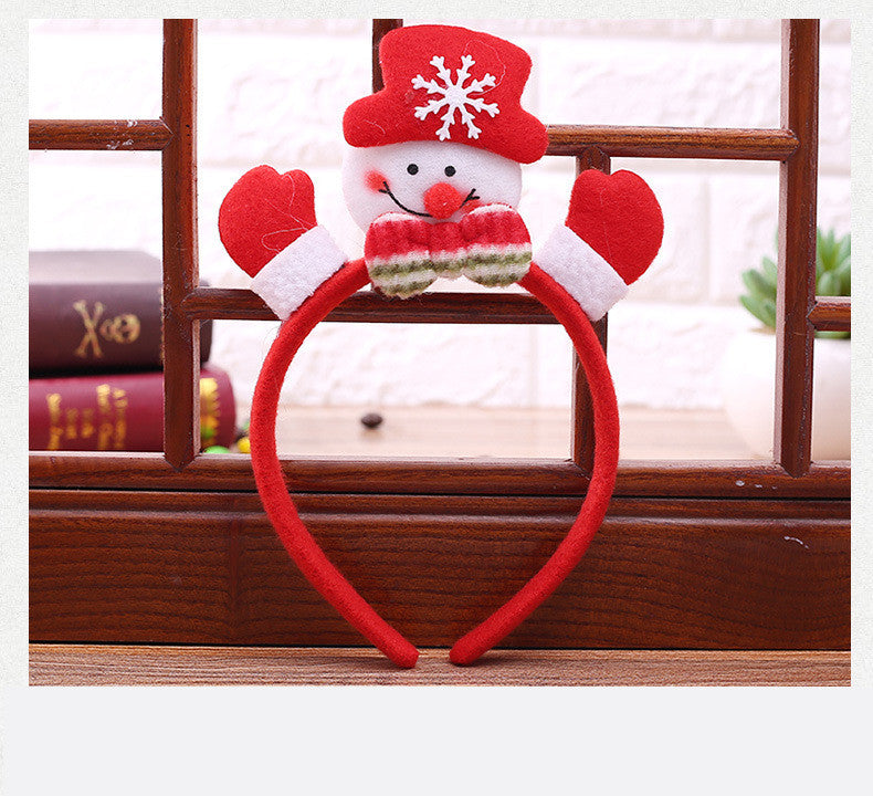 Family Christmas headband set for holiday gatherings and photos