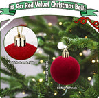 Plucked Silk Christmas Ball Ornaments for Festive Holiday Decorating - Christian Home Decor