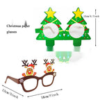 Holiday-themed paper 3D glasses for Christmas parties and family gatherings
