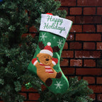 Christmas stocking pendant in decorative OPP bag packaging