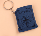 Holy Bible Cross Keychain - Christian Gift - Christian Jewelry