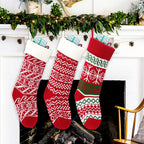 Christmas decoration socks with American festive style and warm appeal