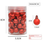 Electroplated finish Christmas balls catching light