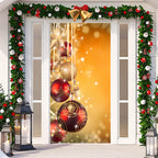Festive Christmas Door Tapestry - Christian Home Decor - Christian Home Decor